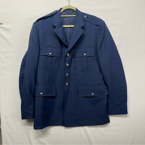 Other - American Military Style Dress Jacket Men’s Navy Blue USA Ceremonial Coat